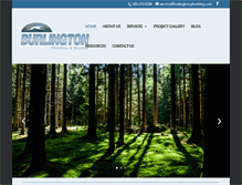 Tablet Screenshot of burlington-plumbing.com
